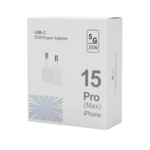 USB-C 35W Snabbladdare – iPhone 15 Pro Max & 5G