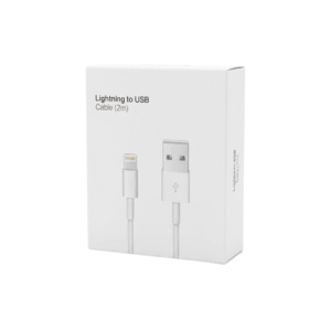 Lightning till USB Kabel 2 m – Snabb Laddning & Datasynk